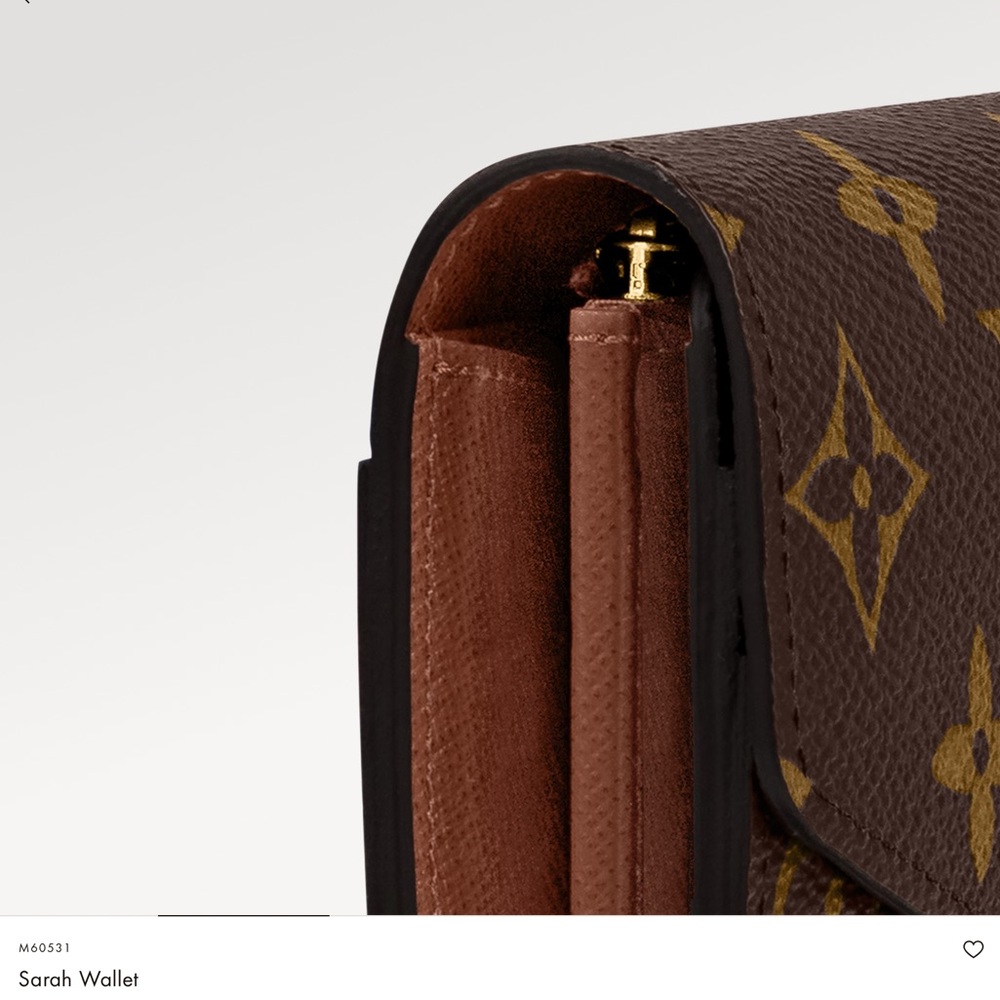 Louis Vuitton Sarah Wallet - Picture 2 of 16